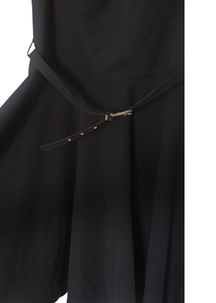 Siyah mezuniyet elbisesi - Görsel 4