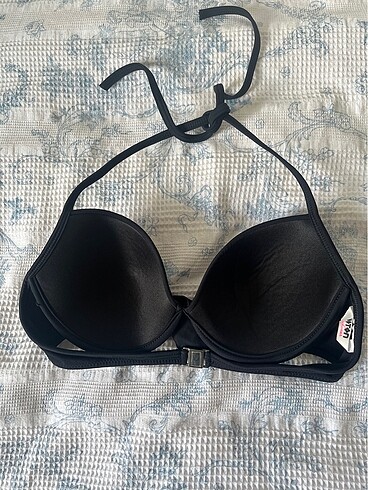 s Beden siyah Renk Koton marka siyah bikini üstü