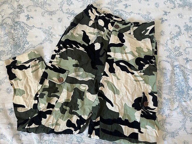 Kamuflaj kargo pantolon