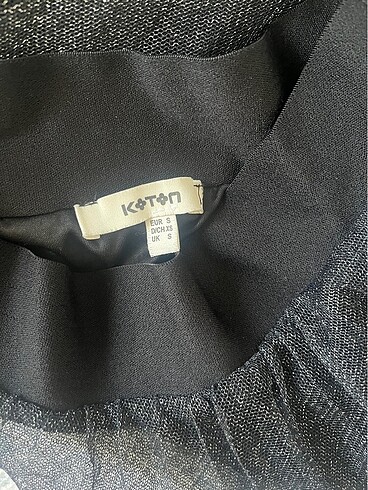 Koton Koton siyah tül etek
