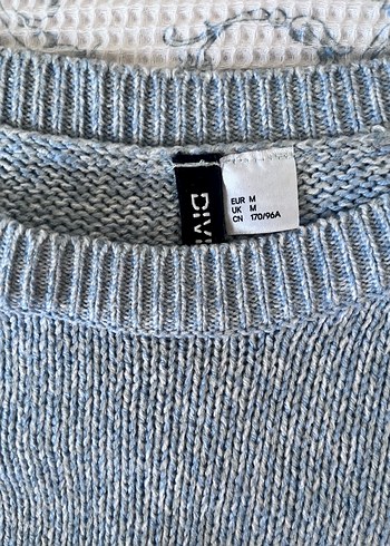 m Beden gri Renk H&M baby blue kazak