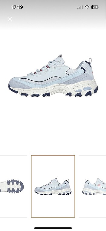 Skechers Skechers dlites mavi ayakkabı