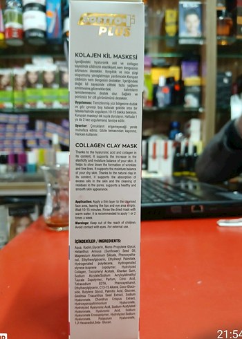 Softto Plus Kolajen Kil Maskesi 100ml - Görsel 3