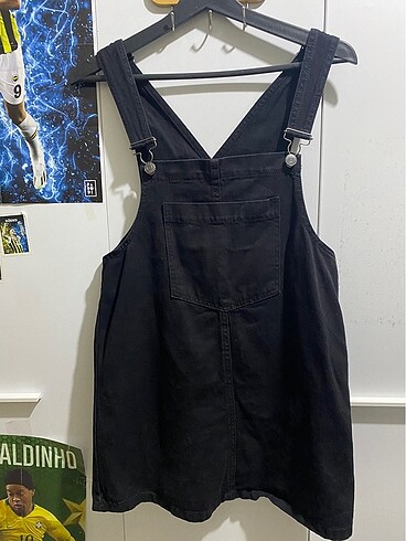 s Beden pull and bear salopet siyah