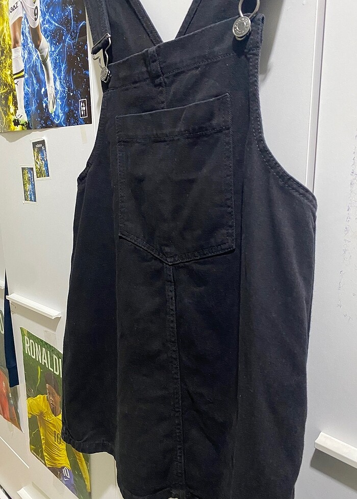 pull and bear salopet siyah - Görsel 2