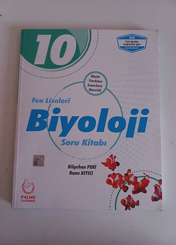 Palme yayıncılık 10.sinif fen lisesi biyoloji soru bankasi
