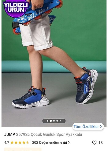 Jump çocuk spor ayakkabısı