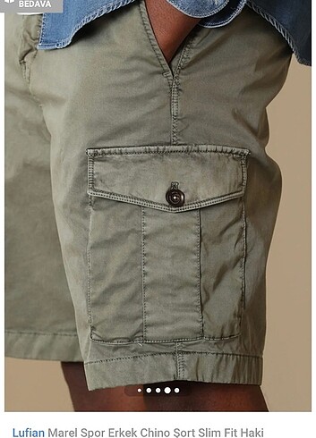 Lufıan erkek şort - Görsel 2