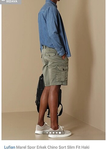 Lufıan erkek şort - Görsel 3