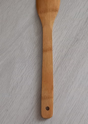 Bej Ahşap Mutfak Spatulası