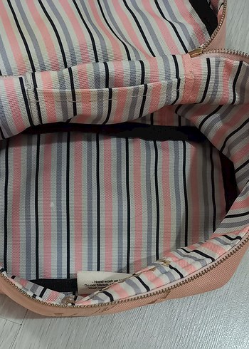 Diğer Fermuarlı Pembe Kadın Makyaj Çantası