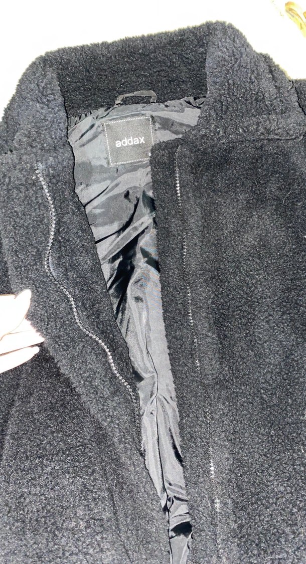 Siyah Peluş Kadın Yelek - Görsel 3