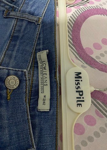 Kadın Mavi Regular Fit Midi Kot Pantolon - Görsel 4