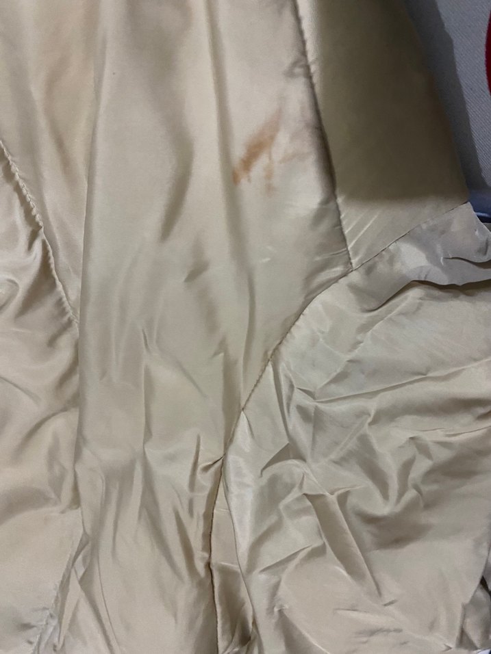 Düğmeli Bej Kadın Kışlık Mont - Görsel 4