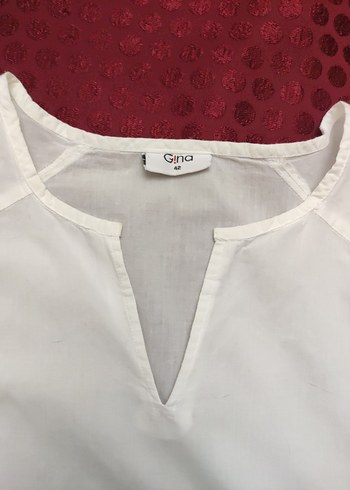 Gina Nakışlı Bohem Kadın Bluz - Görsel 4