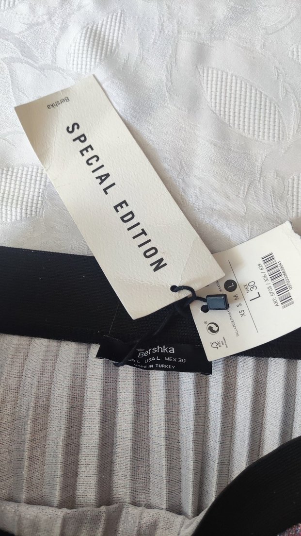 Bershka Midi Simli Etek - Görsel 3