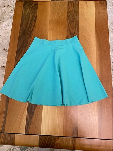 Turkuaz renk etek - Görsel 2