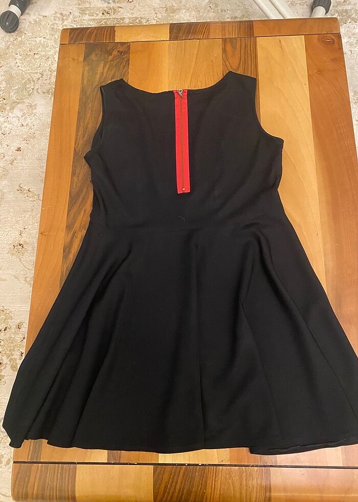 Siyah kısa elbise - Görsel 2