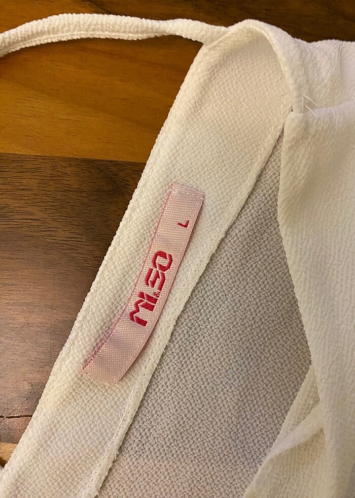 Beyaz şifon bluz - Görsel 3