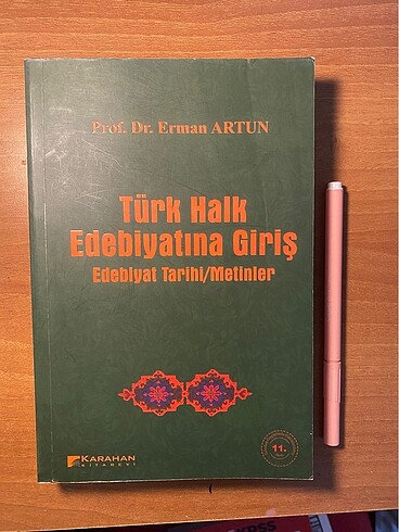 türk halk edebiyatına giriş erman altun