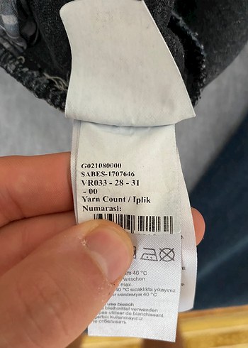 Pierre Cardin Erkek Gri Denim Regular Fit Midi Jean - Görsel 5