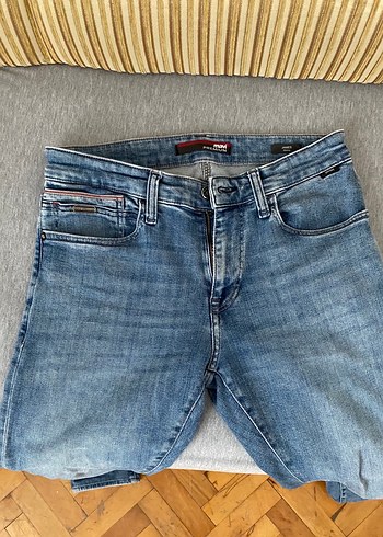 Erkek Mavi Normal Kesim Kot Pantolon - Görsel 2