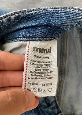 Erkek Mavi Normal Kesim Kot Pantolon - Görsel 6