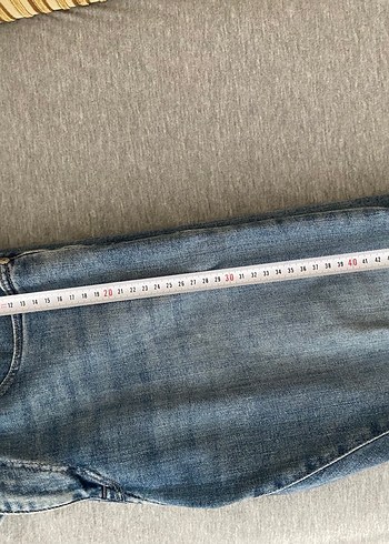 Erkek Mavi Normal Kesim Kot Pantolon - Görsel 8