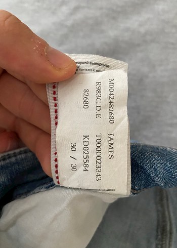 Erkek Mavi Normal Kesim Kot Pantolon - Görsel 5