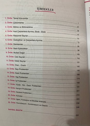 KPSS 2022 Matematik Sayısal Mantık Konu Kitabı - Görsel 2