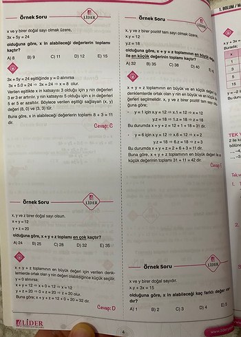 KPSS 2022 Matematik Sayısal Mantık Konu Kitabı - Görsel 6