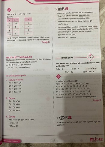 KPSS 2022 Matematik Sayısal Mantık Konu Kitabı - Görsel 7