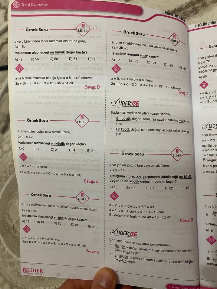 KPSS 2022 Matematik Sayısal Mantık Konu Kitabı - Görsel 4