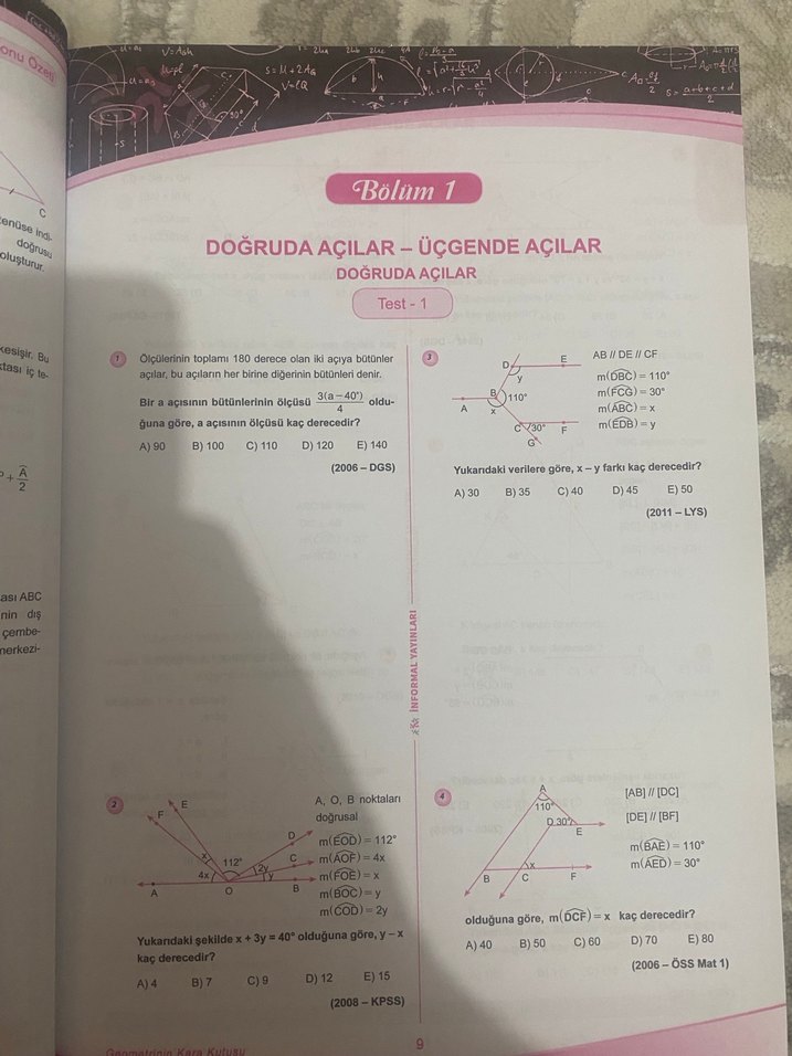 KPSS Geometri Kara Kutusu Soru Bankası 2022 - Görsel 3