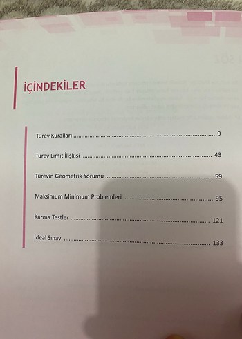 Türev Sıfırdan YKS Hazırlık Kitabı - Görsel 2