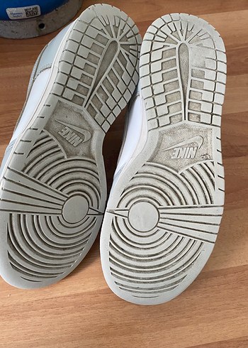 Nike Beyaz Gri Bağcıklı Erkek Spor Ayakkabı - Görsel 6