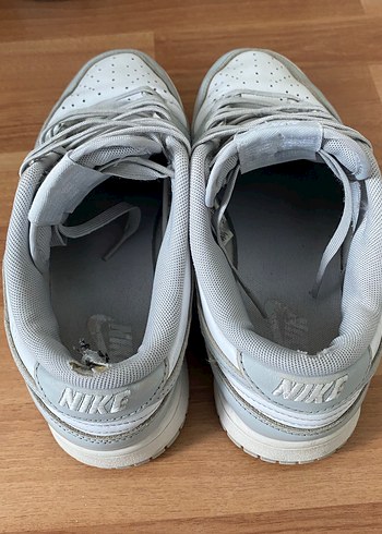 Nike Beyaz Gri Bağcıklı Erkek Spor Ayakkabı - Görsel 5