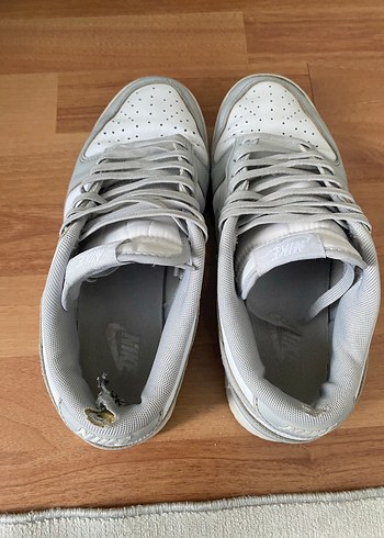 Nike Beyaz Gri Bağcıklı Erkek Spor Ayakkabı - Görsel 7