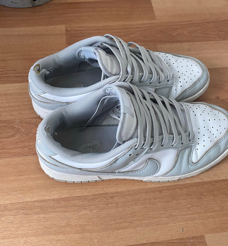 Nike Beyaz Gri Bağcıklı Erkek Spor Ayakkabı - Görsel 2