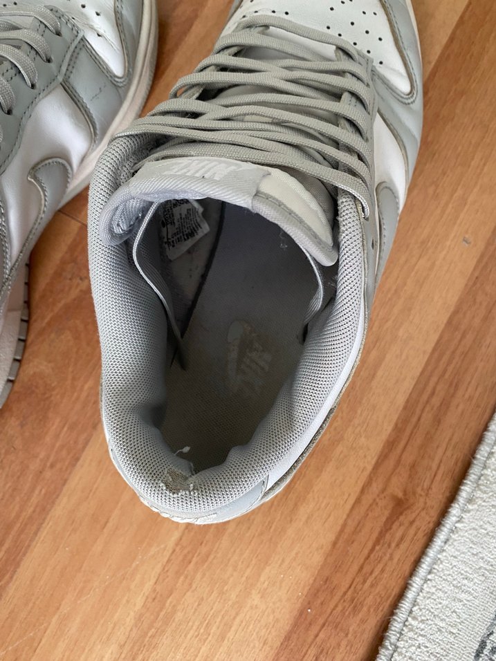 Nike Beyaz Gri Bağcıklı Erkek Spor Ayakkabı - Görsel 3