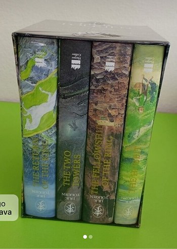 J.R.R. Tolkien Yüzüklerin Efendisi 4 Kitap Seti