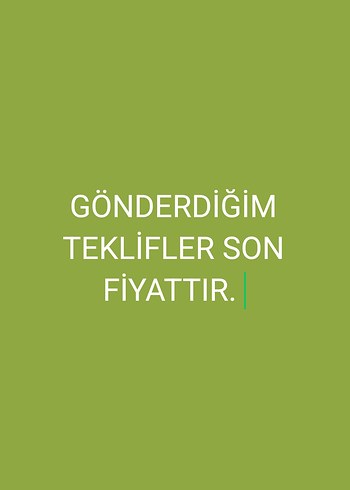 ÖZEL İLAN