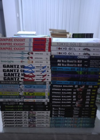  Manga Çizgi Roman Seti