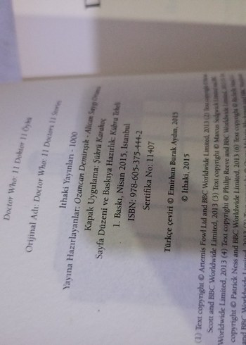 BBC Doctor Who - 13 Doktor Hikayeleri Kitabı CİLTLİ 1.BASKI - Görsel 3