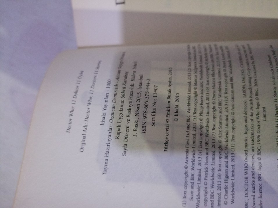 BBC Doctor Who - 13 Doktor Hikayeleri Kitabı CİLTLİ 1.BASKI - Görsel 3