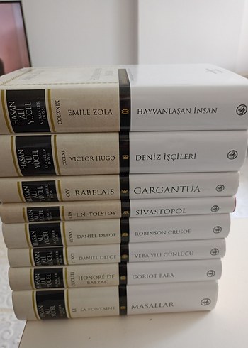 İŞ BANKASI YAYINLARI Klasik Roman Seti - Kitap CİLTLİ