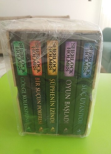 SHERLOCK HOLMES 5 KİTAP KURULU SET