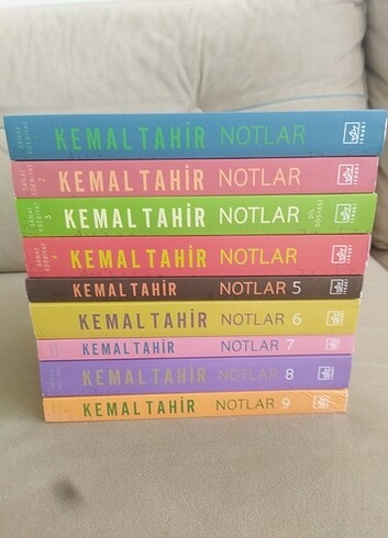 İTHAKİ YAYINLARI KEMAL TAHİR NOTLAR 