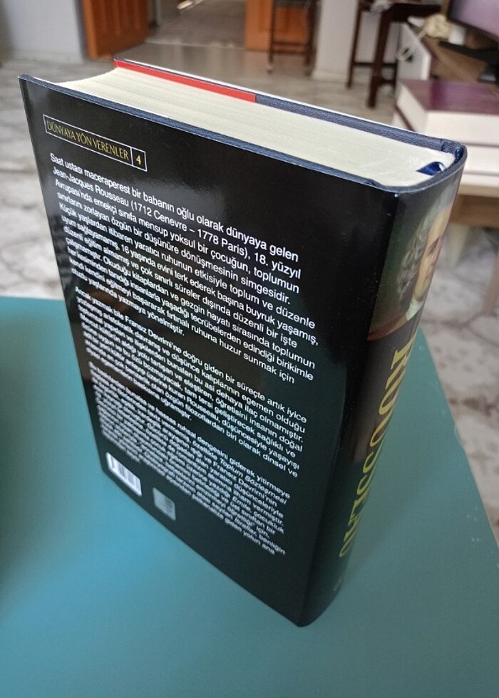 İŞ BANKASI YAYINLARI JEAN-JAKOUES ROUSSEAU CİLTLİ - Görsel 3