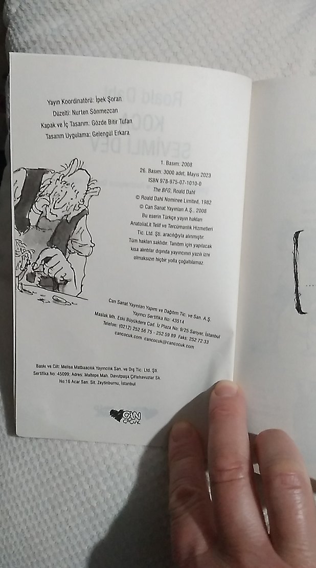 Roald Dahl Koca Sevimli Dev - Görsel 2